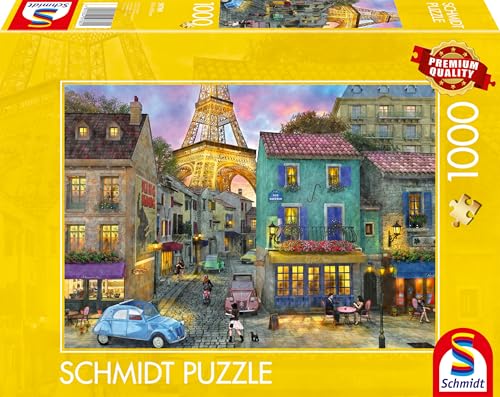 Schmidt Spiele 59780 In den Straßen von Paris, 1000 Teile Puzzle, Mehrfarbig Schmidt Spiele 59780 In den Straßen von Paris, 1000 Teile Puzzle, Mehrfarbig von Schmidt