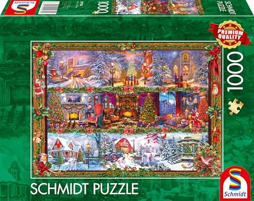 Schmidt Spiele 59784 Fröhliche Weihnachtszeit, 1000 Teile Puzzle Schmidt Spiele 59784 Fröhliche Weihnachtszeit, 1000 Teile Puzzle von Schmidt