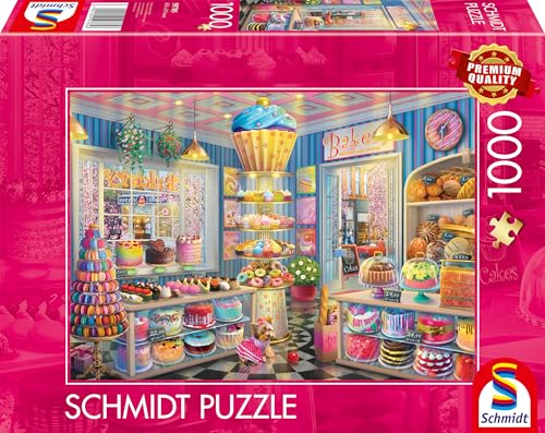 Schmidt Spiele 59785 Bunte Bäckerei, 1000 Teile Puzzle Schmidt Spiele 59785 Bunte Bäckerei, 1000 Teile Puzzle von Schmidt