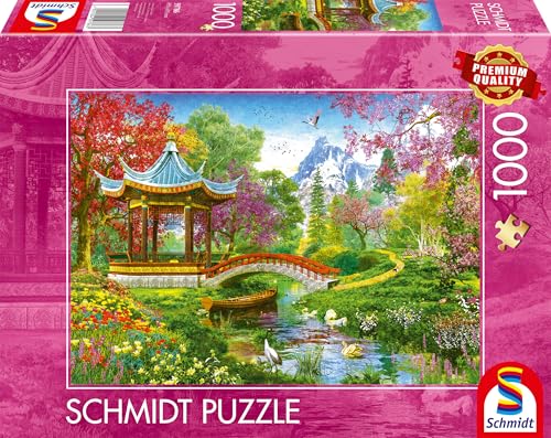 Schmidt Spiele 59786 Zen-Garten, 1000 Teile Puzzle, Mehrfarbig Schmidt Spiele 59786 Zen-Garten, 1000 Teile Puzzle, Mehrfarbig von Schmidt
