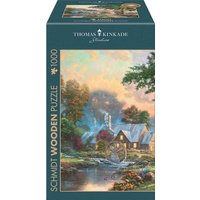 Schmidt Spiele 59797 - Am alten Mühlenbach, Puzzle Thomas Kinkade 1.000 Teile - Holzpuzzle Schmidt Spiele 59797 - Am alten Mühlenbach, Puzzle Thomas Kinkade 1.000 Teile - Holzpuzzle von Schmidt Spiele
