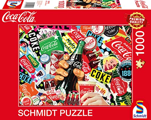 Schmidt Spiele 59916 Coca Cola is it, 1000 Teile Puzzle von Schmidt Spiele