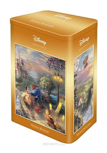 Schmidt Spiele Thomas Kinkade 59926, Disney, Beauty and Beast, 500 Teile Puzzle in Einer Nostalgiedose, bunt von Schmidt Spiele