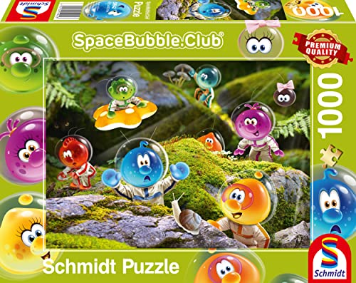 Schmidt Spiele 59942 Spacebubble Club, Ankunft im Mooswald, 1000 Teile Puzzle von Schmidt Spiele