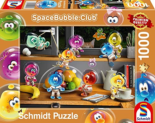Schmidt Spiele 59943 Spacebubble Club, Eroberung der Küche, 1000 Teile Puzzle von Schmidt Spiele