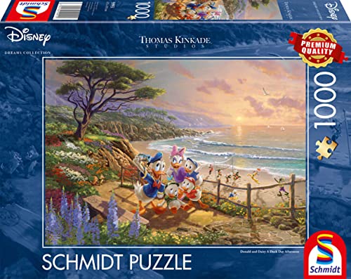 Schmidt Spiele 59951 Thomas Kinkade, Disney, Donald und Daisy am Strand, 1000 Teile Puzzle Schmidt Spiele 59951 Thomas Kinkade, Disney, Donald und Daisy am Strand, 1000 Teile Puzzle von Schmidt