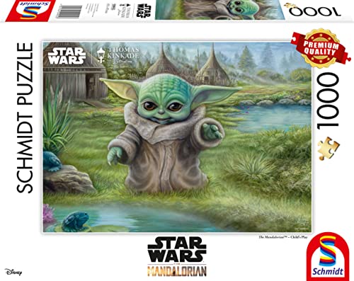Lucas Film, The Mandalorian, Childs Play (Puzzle): Erwachsenenpuzzle Kinkade Collection - Lucas Film 1.000 Teile Lucas Film, The Mandalorian, Childs Play (Puzzle): Erwachsenenpuzzle Kinkade Collection - Lucas Film 1.000 Teile von Schmidt