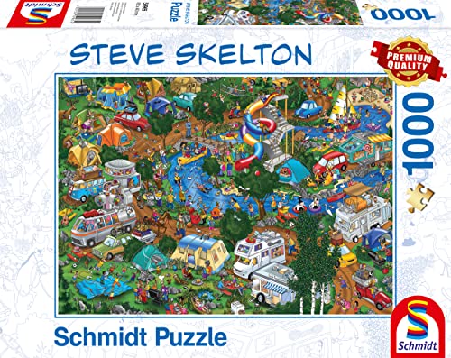 Schmidt Spiele 59965 Steve Skelton, Auszeit vom Alltag , 1000 Teile Puzzle von Schmidt Spiele