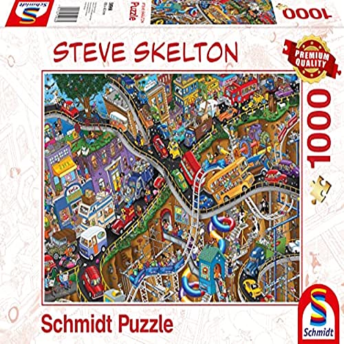 Schmidt Spiele 59966 Steve Skelton, Alles in Bewegung, 1000 Teile Puzzle von Schmidt Spiele