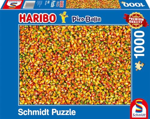 Schmidt Spiele 59981 Haribo, Picoballa, 1000 Teile Puzzle, bunt[Exklusiv bei Amazon] von Schmidt