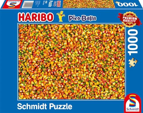 Schmidt Spiele 59981 Haribo, Picoballa, 1000 Teile Puzzle, bunt[Exklusiv bei Amazon] von Schmidt Spiele