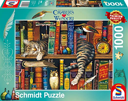 Schmidt Spiele 59991 Charles Wysocki, Frederick, der Literat, 1000 Teile Puzzle Schmidt Spiele 59991 Charles Wysocki, Frederick, der Literat, 1000 Teile Puzzle von Schmidt
