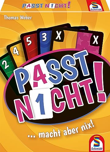 Schmidt Spiele 75054 Passt Nicht, Kartenspiel von Schmidt Spiele
