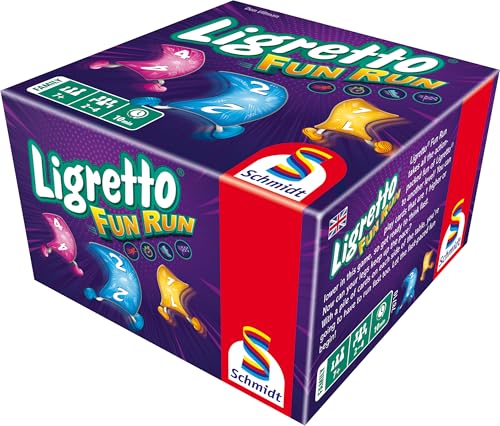 Schmidt Spiele 78710 Ligretto Fun Run, Familienkartenspiel von Schmidt