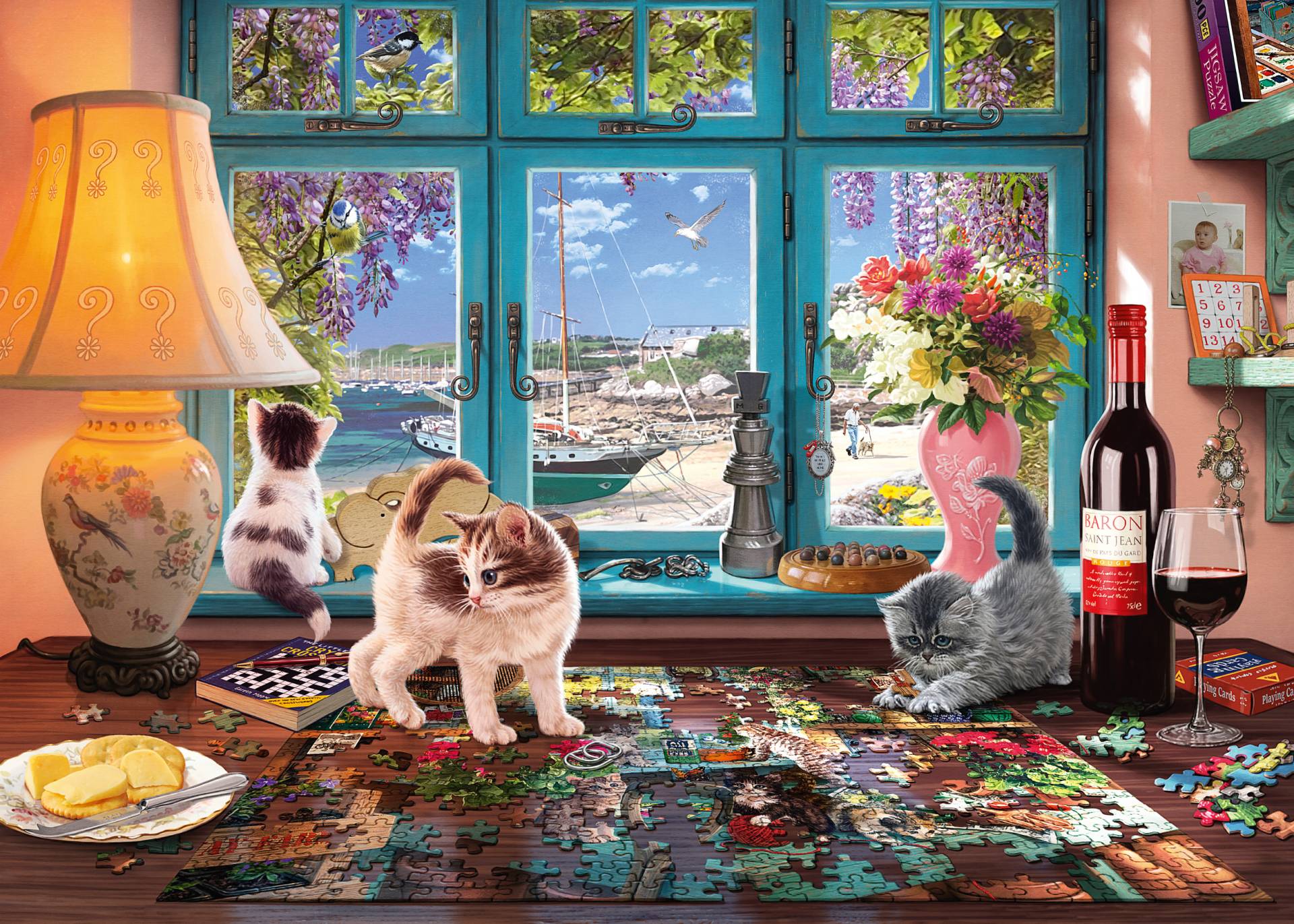 Schmidt Spiele Am Puzzle-Tisch 1000 Teile Puzzle Schmidt-Spiele-58344 Schmidt Spiele Am Puzzle-Tisch 1000 Teile Puzzle Schmidt-Spiele-58344 von Schmidt Spiele