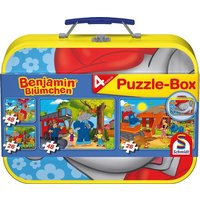 Schmidt Spiele - Benjamin Blümchen, Puzzle-Box, 2x26, 2x48 Teile im Metallkoffer Schmidt Spiele - Benjamin Blümchen, Puzzle-Box, 2x26, 2x48 Teile im Metallkoffer von Schmidt Spiele