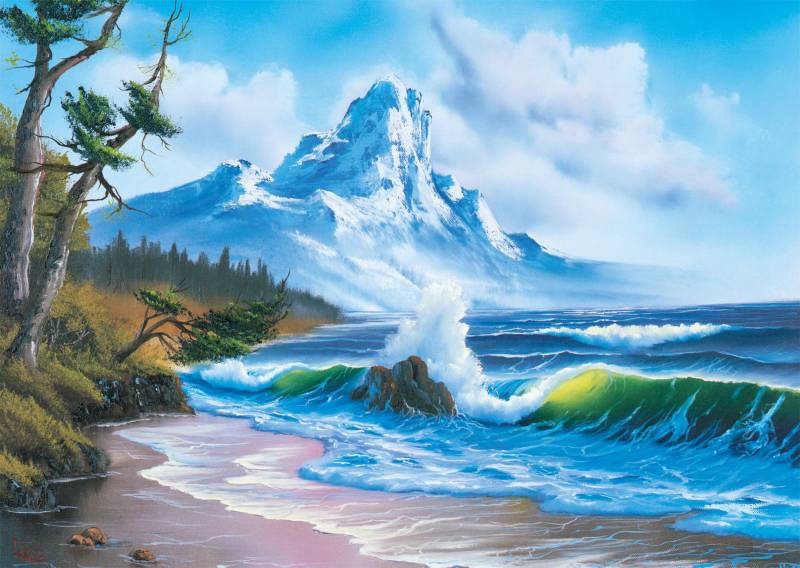 Schmidt Spiele Berg am Meer 1000 Teile Puzzle Schmidt-Spiele-57537 von Schmidt Spiele