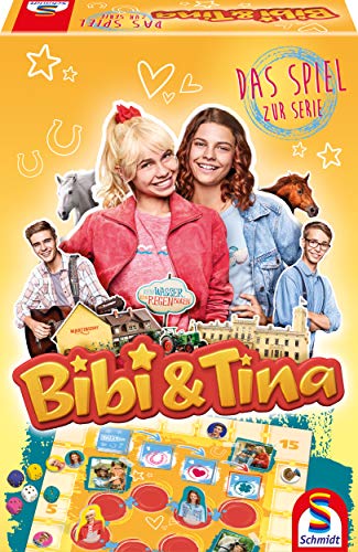 Schmidt Spiele 40609 Spiele Bibi und Tina, Das Spiel zur Serie, Laufspiel Schmidt Spiele 40609 Spiele Bibi und Tina, Das Spiel zur Serie, Laufspiel von Schmidt