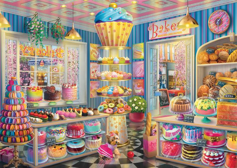 Schmidt Spiele Bunte Bäckerei 1000 Teile Puzzle Schmidt-Spiele-59785 Schmidt Spiele Bunte Bäckerei 1000 Teile Puzzle Schmidt-Spiele-59785 von Schmidt Spiele