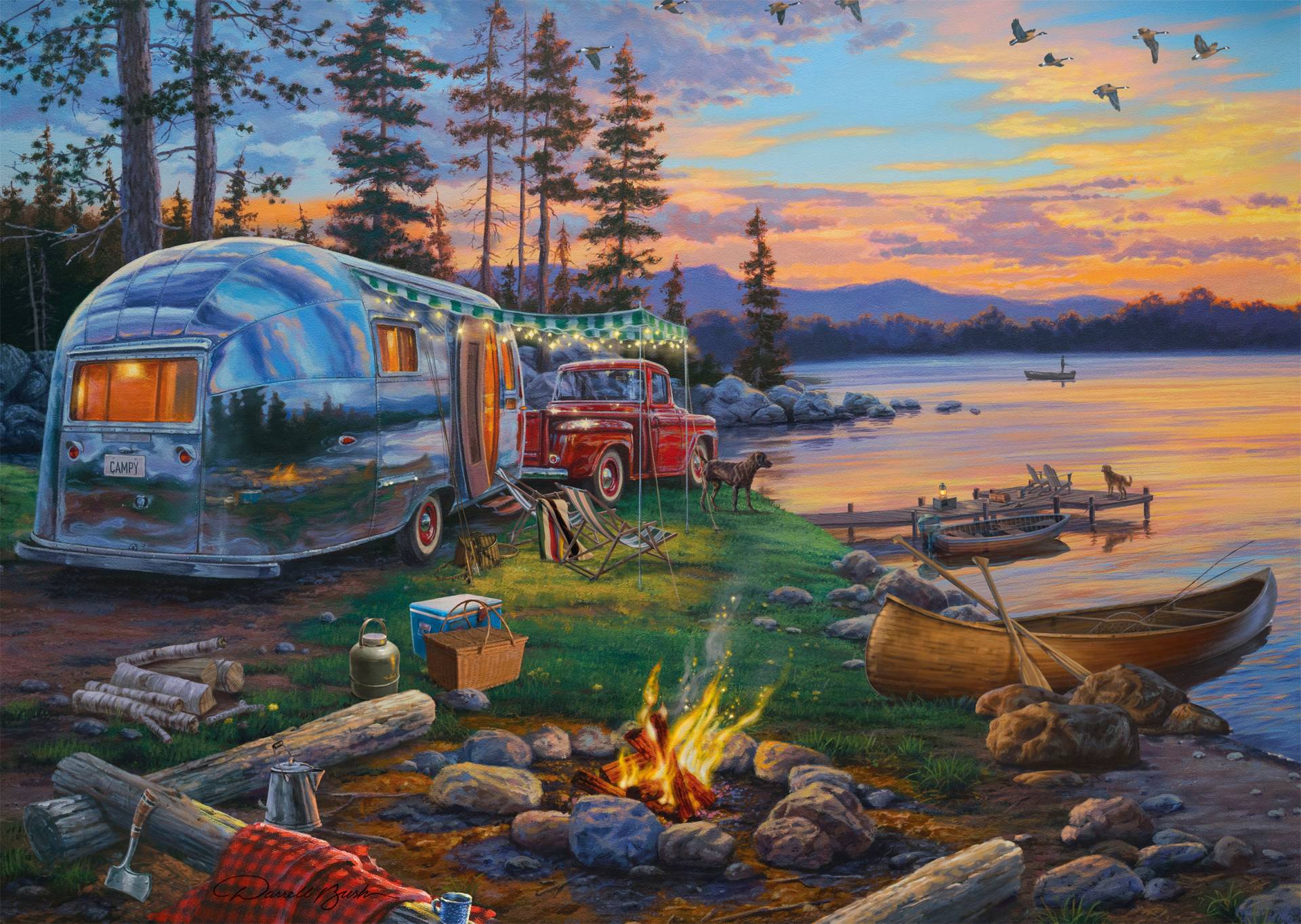 Schmidt Spiele Campingidyll am See 1000 Teile Puzzle Schmidt-Spiele-58533 Schmidt Spiele Campingidyll am See 1000 Teile Puzzle Schmidt-Spiele-58533 von Schmidt Spiele