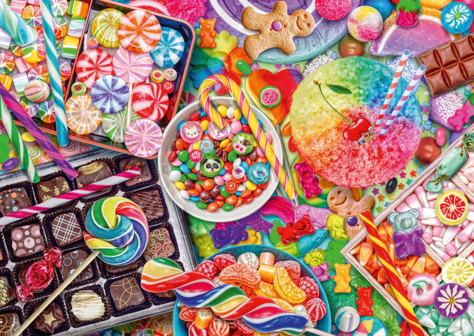 Schmidt Spiele Candylicious 1000 Teile Puzzle Schmidt-Spiele-58961 Schmidt Spiele Candylicious 1000 Teile Puzzle Schmidt-Spiele-58961 von Schmidt Spiele