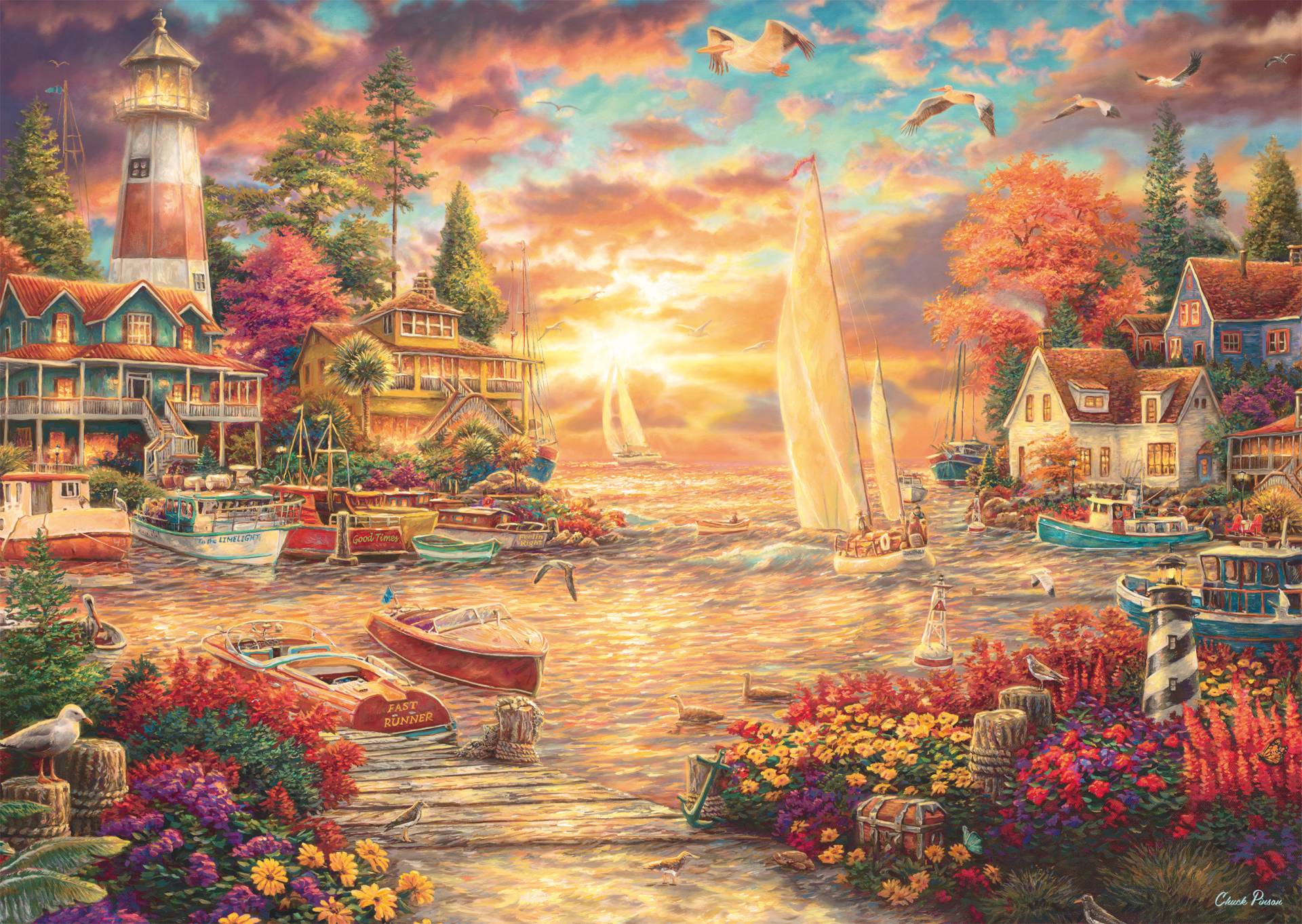 Schmidt Spiele Chuck Pinson - Morgen auf dem See 1000 Teile Puzzle Schmidt-Spiele-58554 Schmidt Spiele Chuck Pinson - Morgen auf dem See 1000 Teile Puzzle Schmidt-Spiele-58554 von Schmidt Spiele