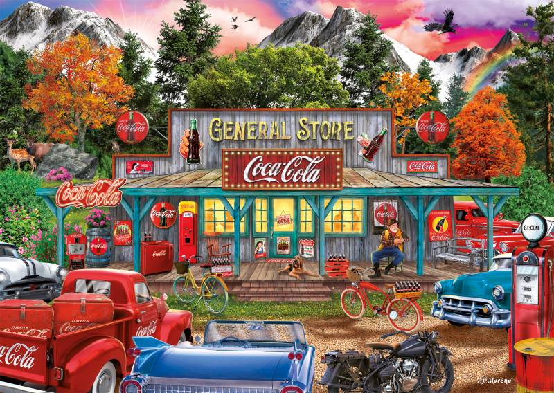 Schmidt Spiele Coca Cola - General Store 1000 Teile Puzzle Schmidt-Spiele-57597 Schmidt Spiele Coca Cola - General Store 1000 Teile Puzzle Schmidt-Spiele-57597 von Schmidt Spiele