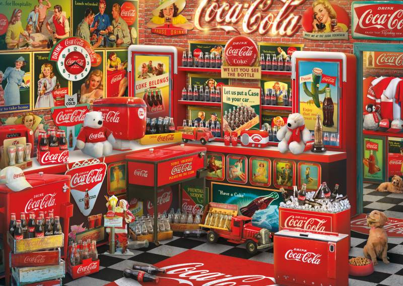 Schmidt Spiele Coca Cola - Nostalgie 1000 Teile Puzzle Schmidt-Spiele-59915 Schmidt Spiele Coca Cola - Nostalgie 1000 Teile Puzzle Schmidt-Spiele-59915 von Schmidt Spiele