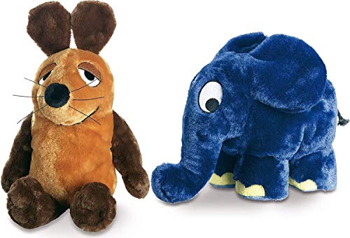 Schmidt Die Sendung mit der Maus - Maus und Elefant Plüsch 12cm von Schmidt