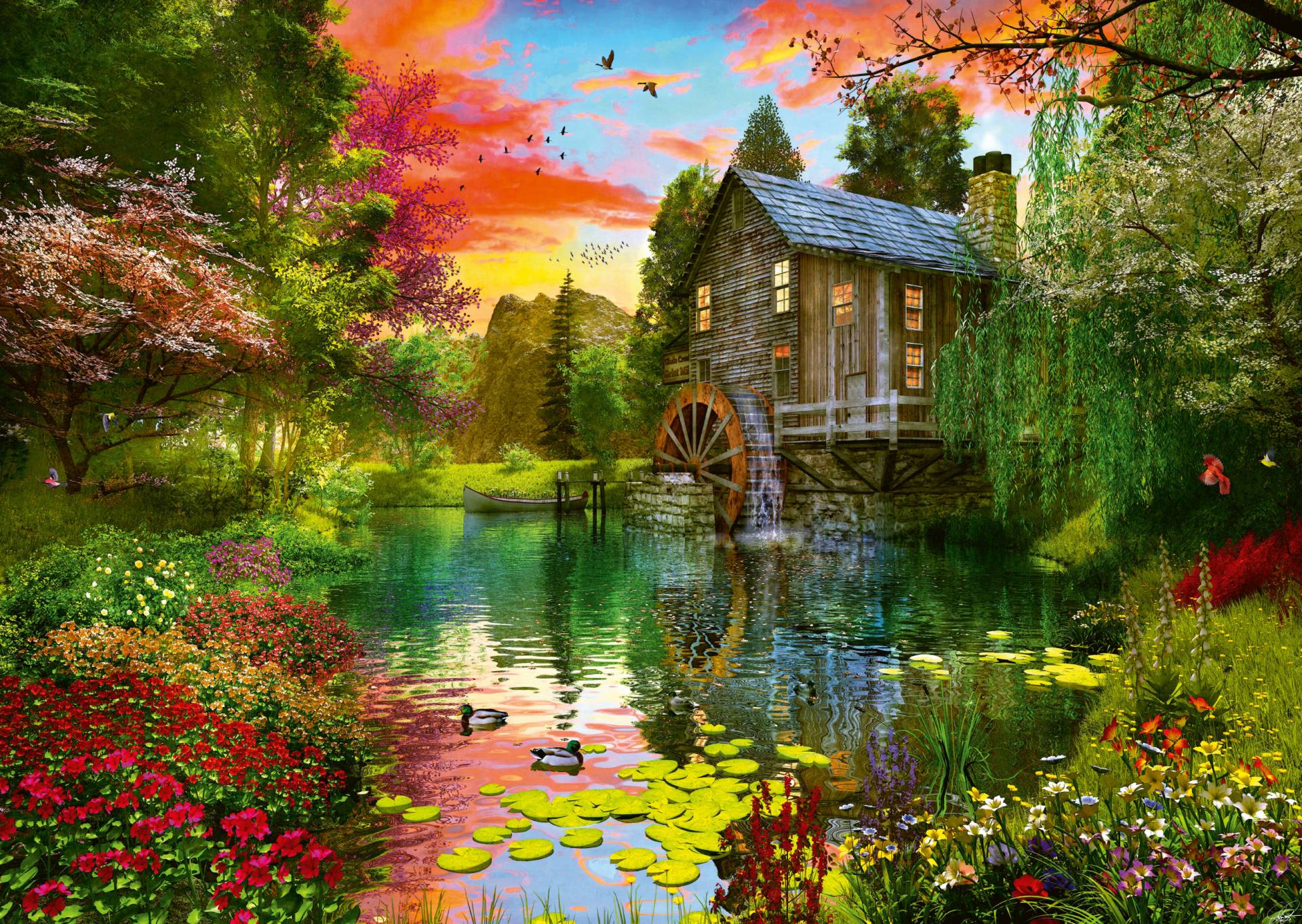 Schmidt Spiele Die Wassermühle 1000 Teile Puzzle Schmidt-Spiele-58968 Schmidt Spiele Die Wassermühle 1000 Teile Puzzle Schmidt-Spiele-58968 von Schmidt Spiele