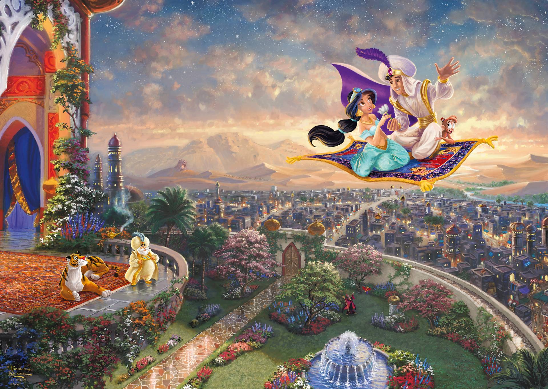 Schmidt Spiele Disney - Aladdin 1000 Teile Puzzle Schmidt-Spiele-59950 von Schmidt Spiele