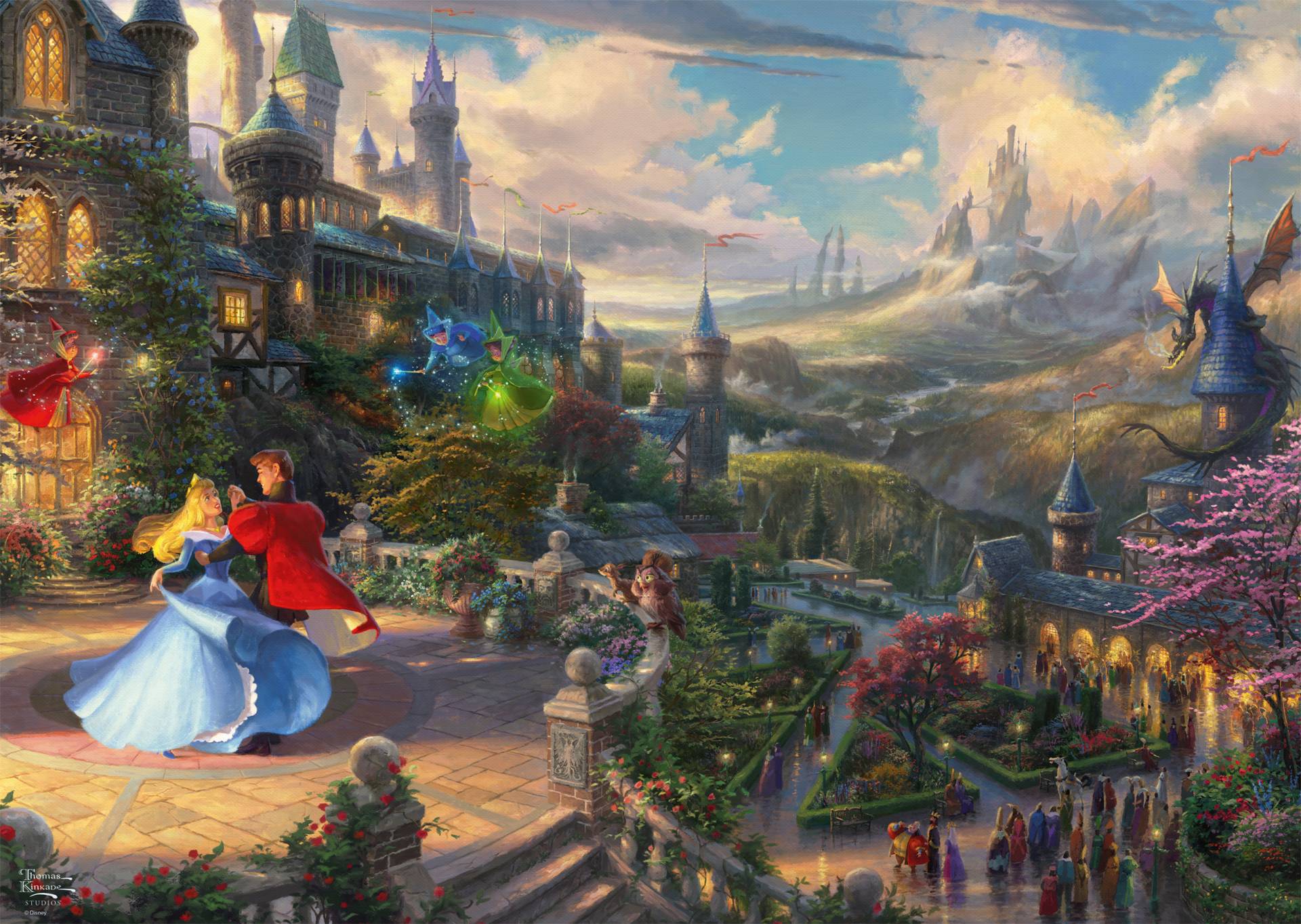 Schmidt Spiele Disney - Dornröschen Tanzt im Verzauberten Licht 1000 Teile Puzzle Schmidt-Spiele-57369 Schmidt Spiele Disney - Dornröschen Tanzt im Verzauberten Licht 1000 Teile Puzzle Schmidt-Spiele-57369 von Schmidt Spiele