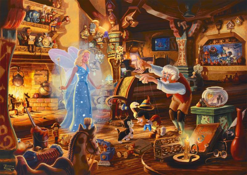Schmidt Spiele Disney - Geppettos Pinocchio 1000 Teile Puzzle Schmidt-Spiele-57526 Schmidt Spiele Disney - Geppettos Pinocchio 1000 Teile Puzzle Schmidt-Spiele-57526 von Schmidt Spiele