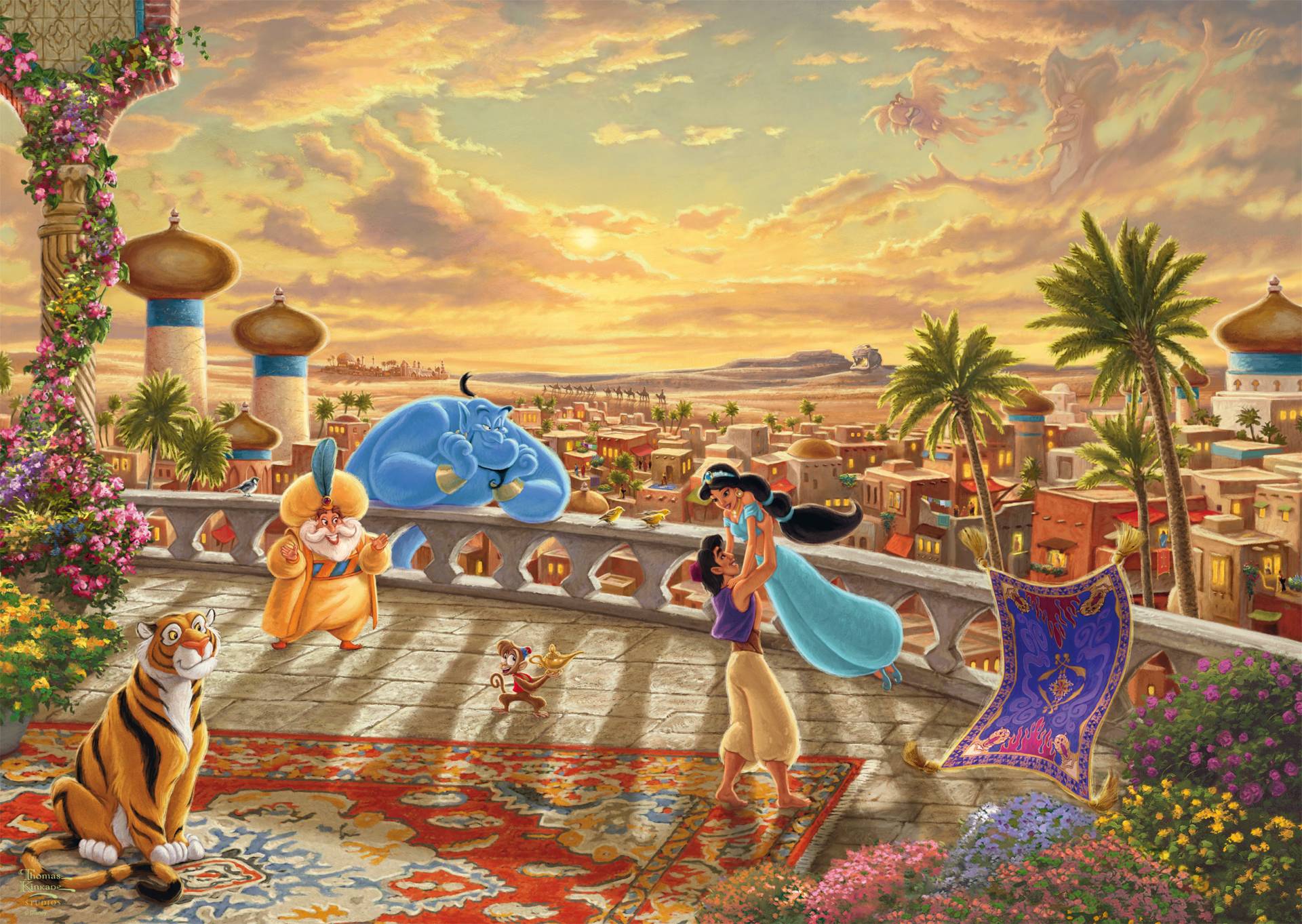 Schmidt Spiele Disney - Jasmine - Tanz in der Wüste bei Sonnenuntergang 1000 Teile Puzzle Schmidt-Spiele-58032 Schmidt Spiele Disney - Jasmine - Tanz in der Wüste bei Sonnenuntergang 1000 Teile Puzzle Schmidt-Spiele-58032 von Schmidt Spiele
