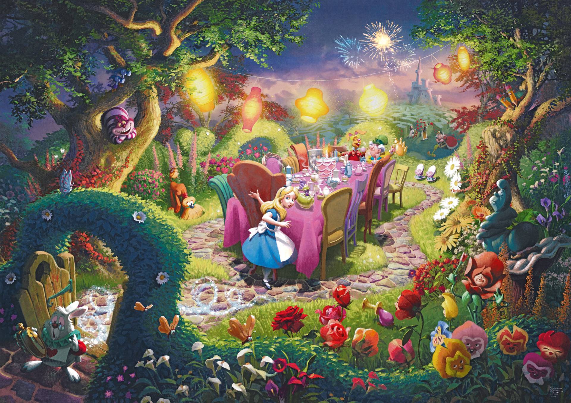Schmidt Spiele Disney - Mad Hatter's Tea Party 6000 Teile Puzzle Schmidt-Spiele-57398 Schmidt Spiele Disney - Mad Hatter's Tea Party 6000 Teile Puzzle Schmidt-Spiele-57398 von Schmidt Spiele