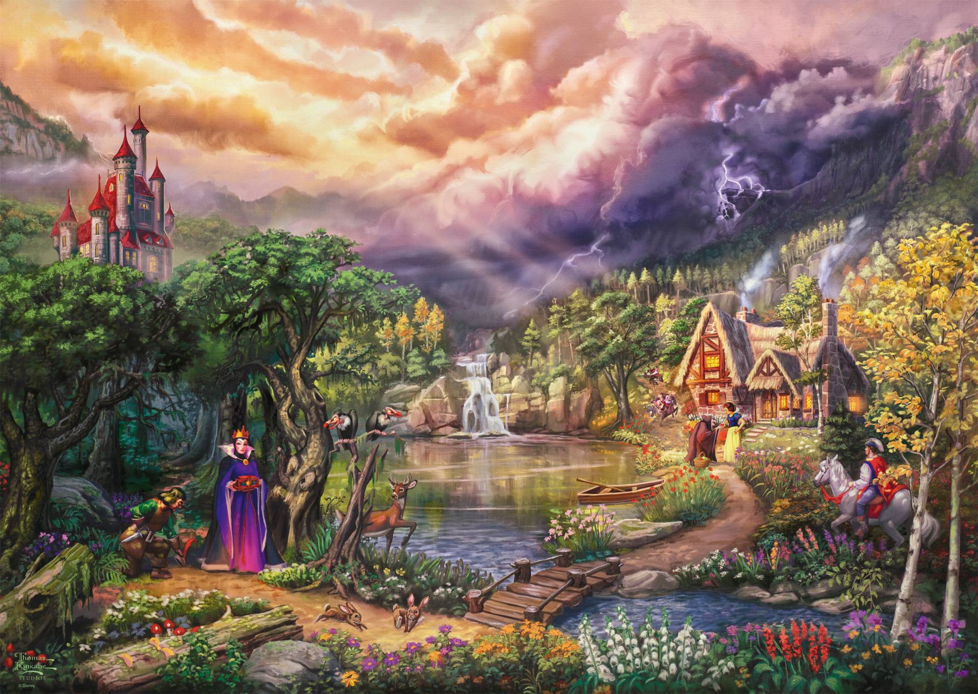 Schmidt Spiele Disney - Schneewittchen und die Königin 1000 Teile Puzzle Schmidt-Spiele-58037 Schmidt Spiele Disney - Schneewittchen und die Königin 1000 Teile Puzzle Schmidt-Spiele-58037 von Schmidt Spiele