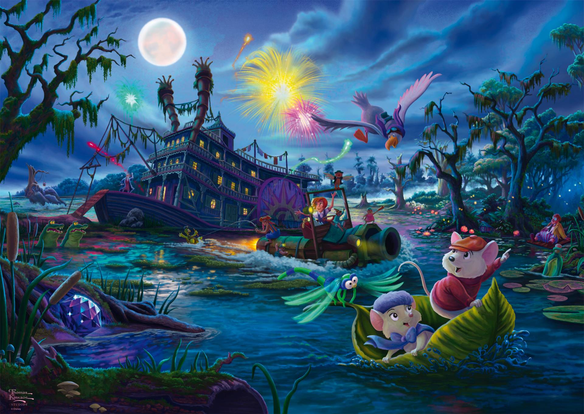 Schmidt Spiele Disney. The Rescuers 1000 Teile Puzzle Schmidt-Spiele-58046 von Schmidt Spiele
