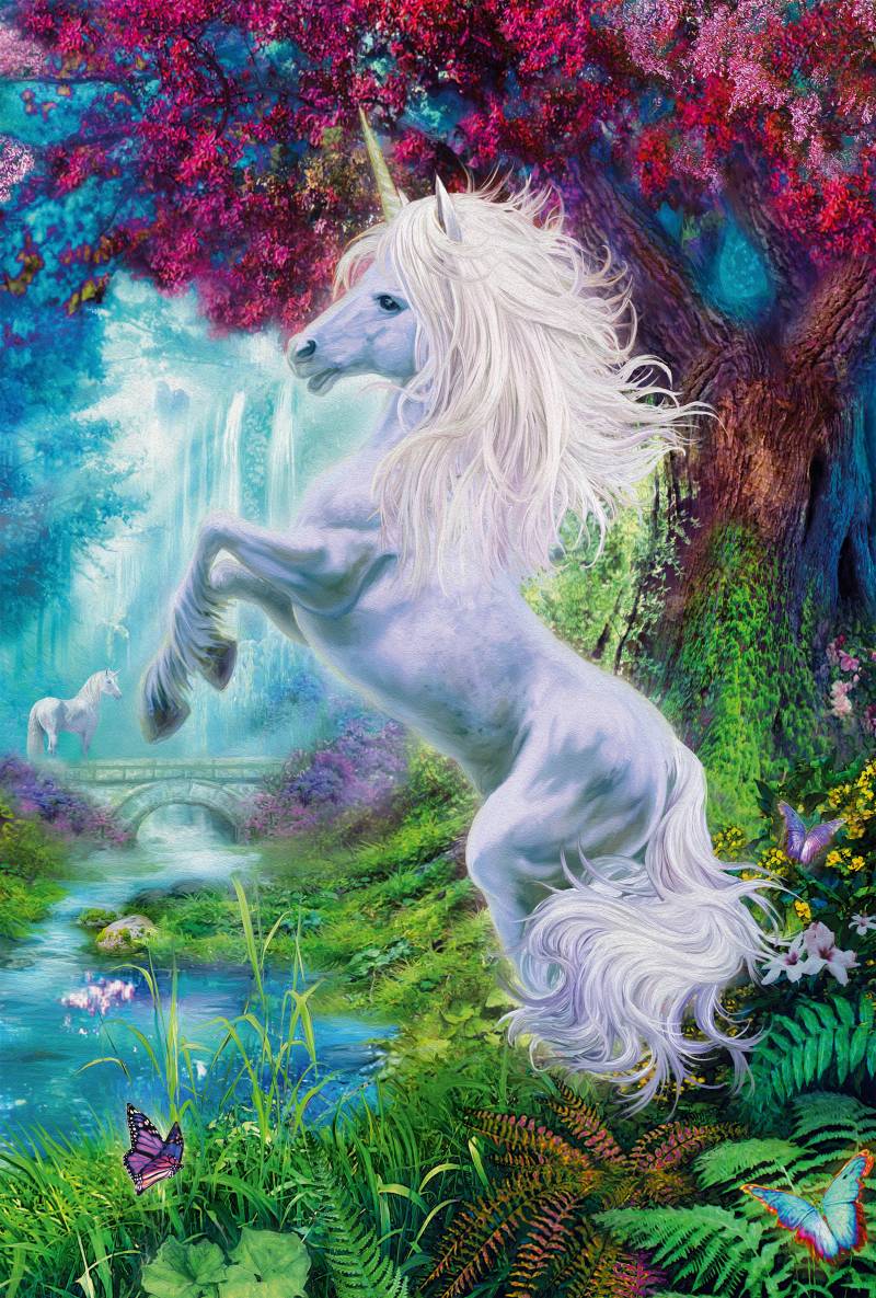 Schmidt Spiele Einhorn im Verzauberten Garten 60 Teile Puzzle Schmidt-Spiele-56310 von Schmidt Spiele