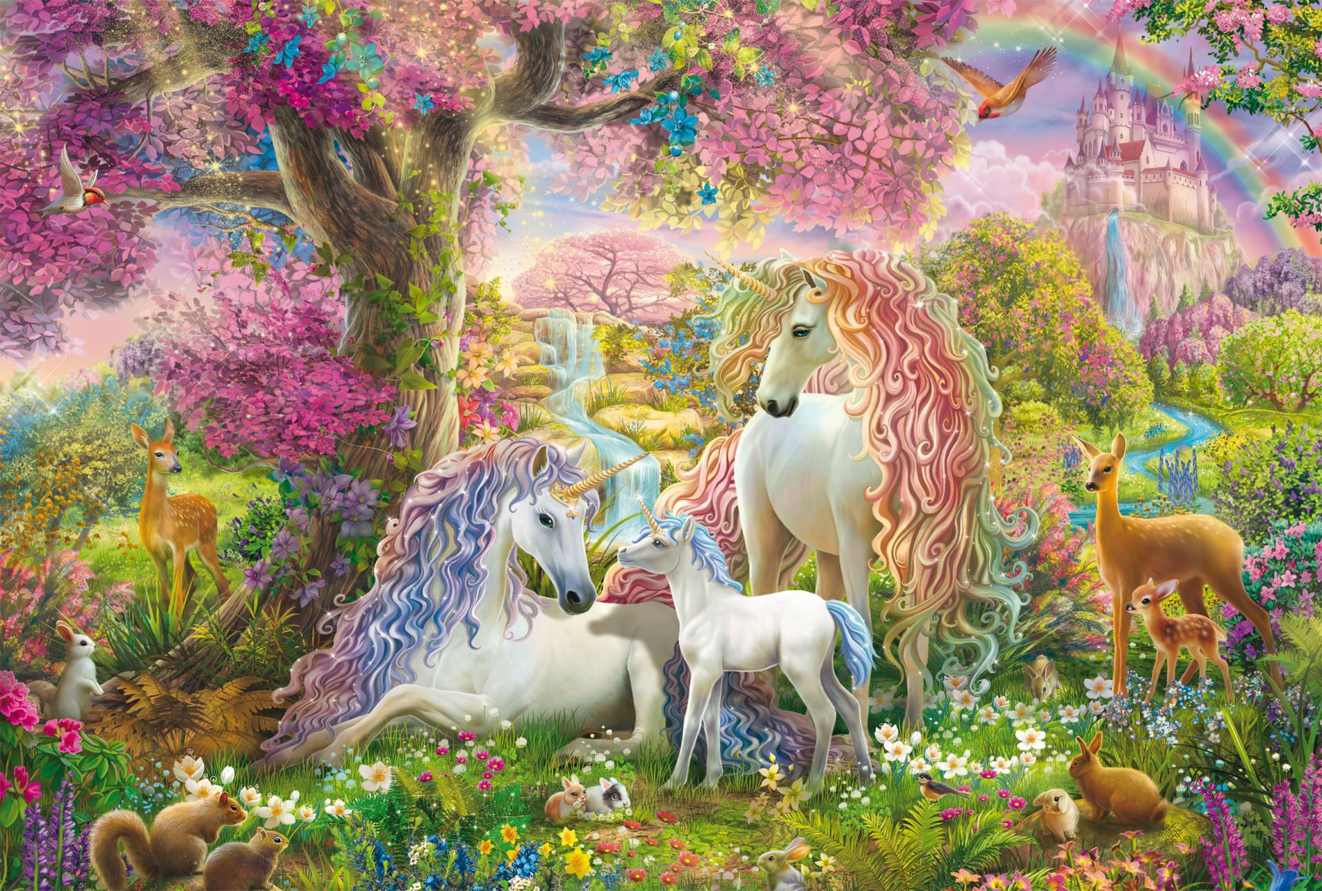 Schmidt Spiele Einhornfamilie im Blütenwald 150 Teile Puzzle Schmidt-Spiele-56387 Schmidt Spiele Einhornfamilie im Blütenwald 150 Teile Puzzle Schmidt-Spiele-56387 von Schmidt Spiele