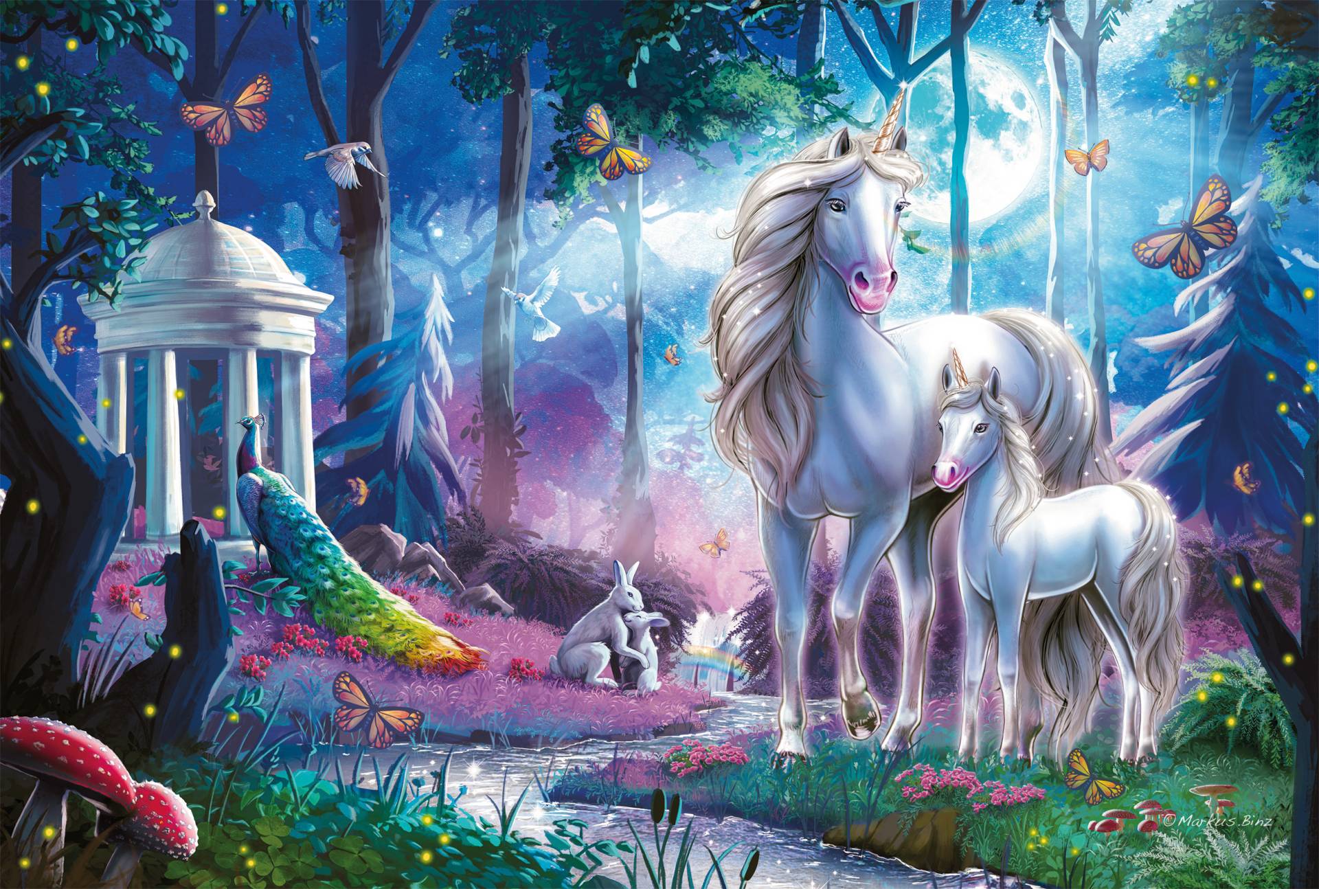 Schmidt Spiele Einhornstute mit Fohlen 200 Teile Puzzle Schmidt-Spiele-56486 Schmidt Spiele Einhornstute mit Fohlen 200 Teile Puzzle Schmidt-Spiele-56486 von Schmidt Spiele