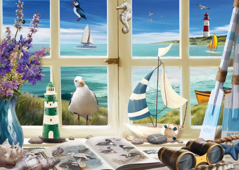 Schmidt Spiele Étude au bord de la mer 1000 Teile Puzzle Schmidt-Spiele-58894 von Schmidt Spiele
