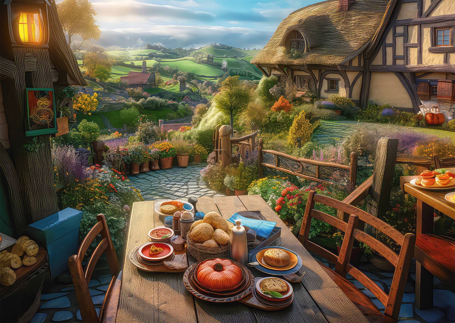 Schmidt Spiele Frühstück mit Aussicht 1000 Teile Puzzle Schmidt-Spiele-59763 Schmidt Spiele Frühstück mit Aussicht 1000 Teile Puzzle Schmidt-Spiele-59763 von Schmidt Spiele