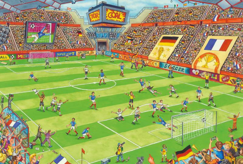 Schmidt Spiele Fußballstadion 150 Teile Puzzle Schmidt-Spiele-56358 von Schmidt Spiele