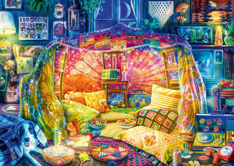 Schmidt Spiele Gemütliche Höhle 1000 Teile Puzzle Schmidt-Spiele-59742 von Schmidt Spiele