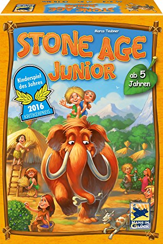 Schmidt Spiele Hans im Glück 48258 Stone Age Junior, Kinderspiel des Jahres 2016 von Schmidt Spiele