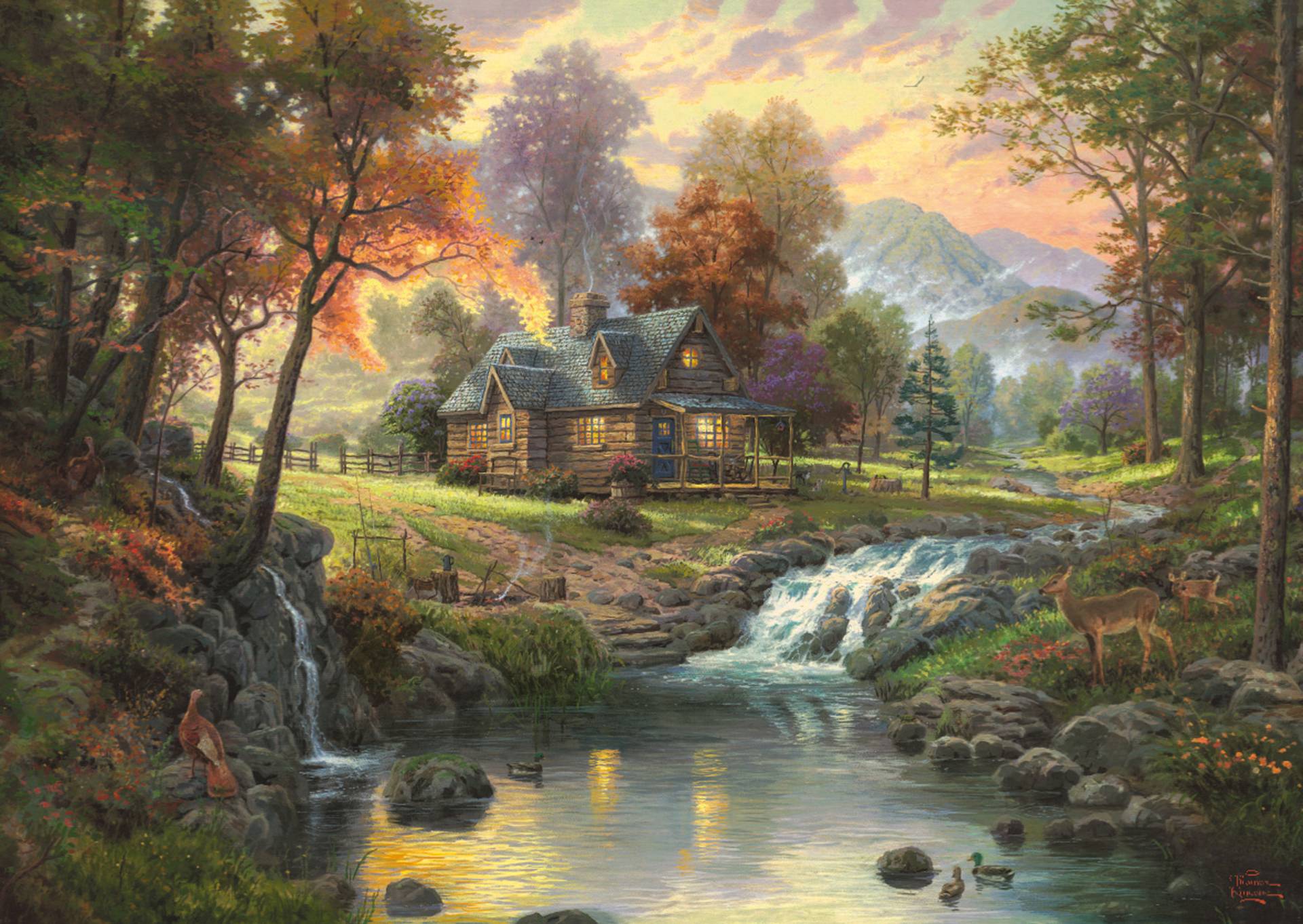 Schmidt Spiele Holzhaus am Bach 1000 Teile Puzzle Schmidt-Spiele-58445 Schmidt Spiele Holzhaus am Bach 1000 Teile Puzzle Schmidt-Spiele-58445 von Schmidt Spiele