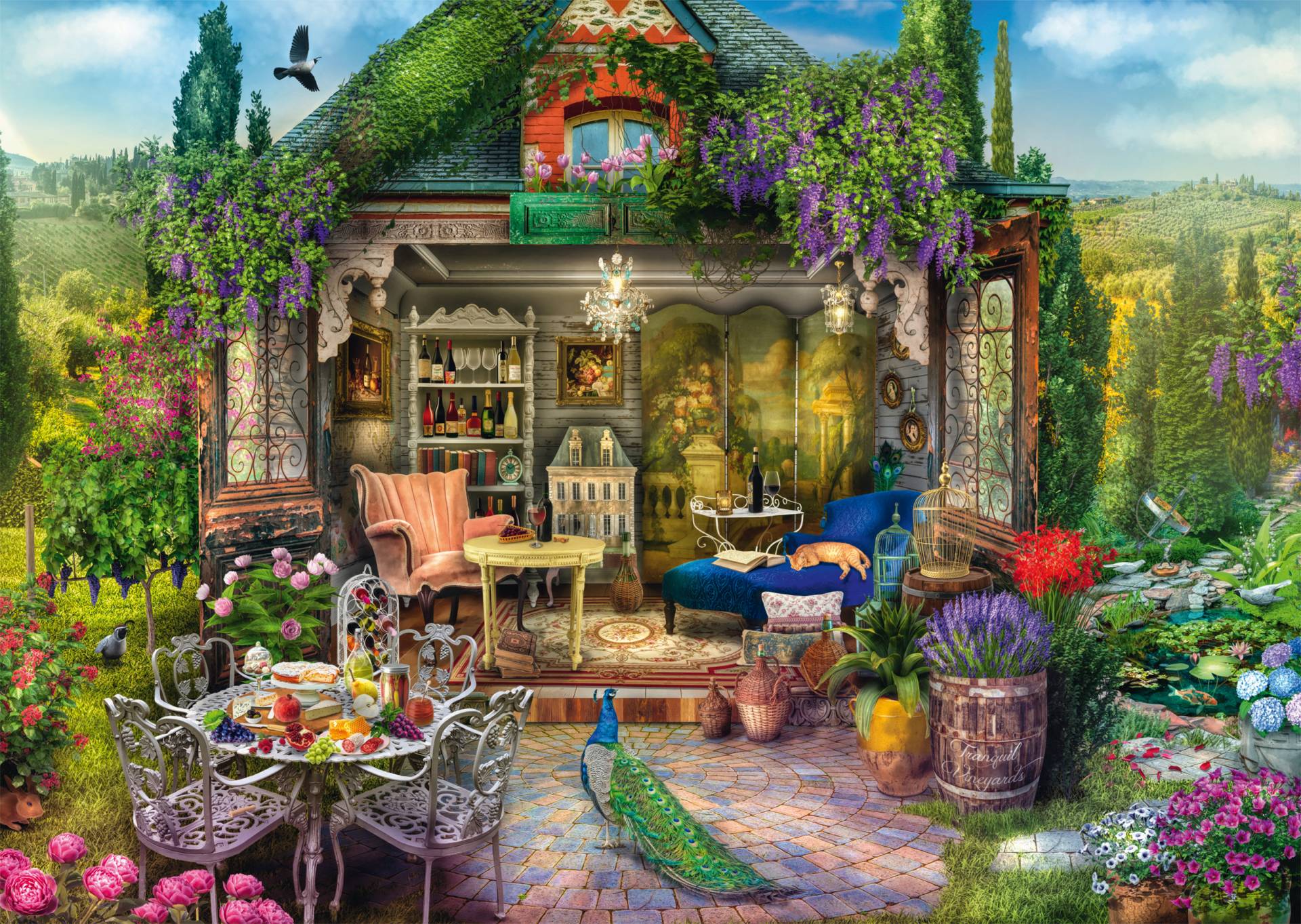 Schmidt Spiele Hütte in den Weinbergen 1000 Teile Puzzle Schmidt-Spiele-59794 Schmidt Spiele Hütte in den Weinbergen 1000 Teile Puzzle Schmidt-Spiele-59794 von Schmidt Spiele