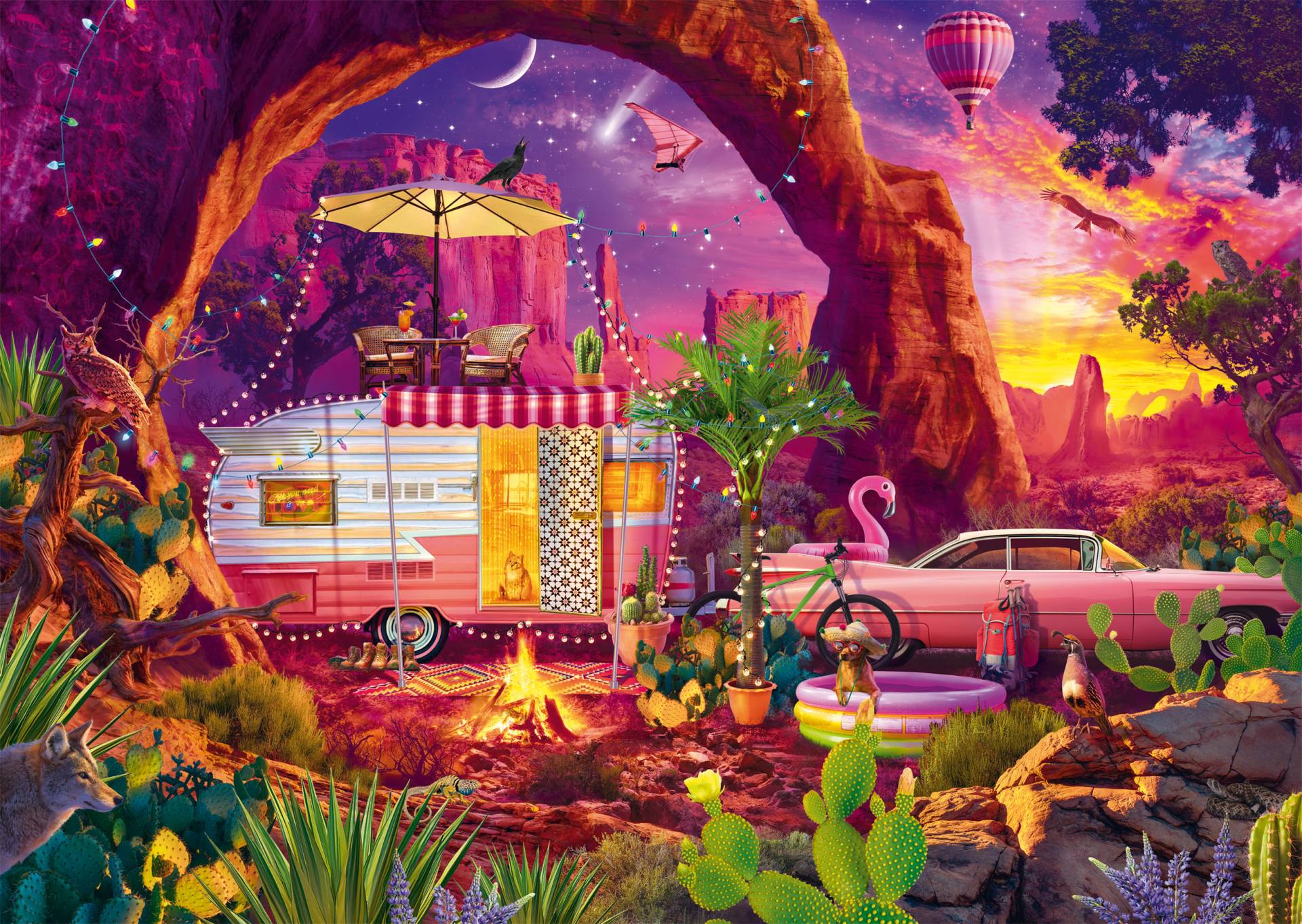 Schmidt Spiele Jeff Haynie - Camping in der Wüste 1000 Teile Puzzle Schmidt-Spiele-58574 Schmidt Spiele Jeff Haynie - Camping in der Wüste 1000 Teile Puzzle Schmidt-Spiele-58574 von Schmidt Spiele