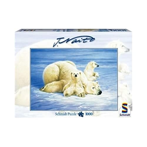 Schmidt Spiele - Joh Naito, Eisbären, 1000 Teile Puzzle von Schmidt Spiele