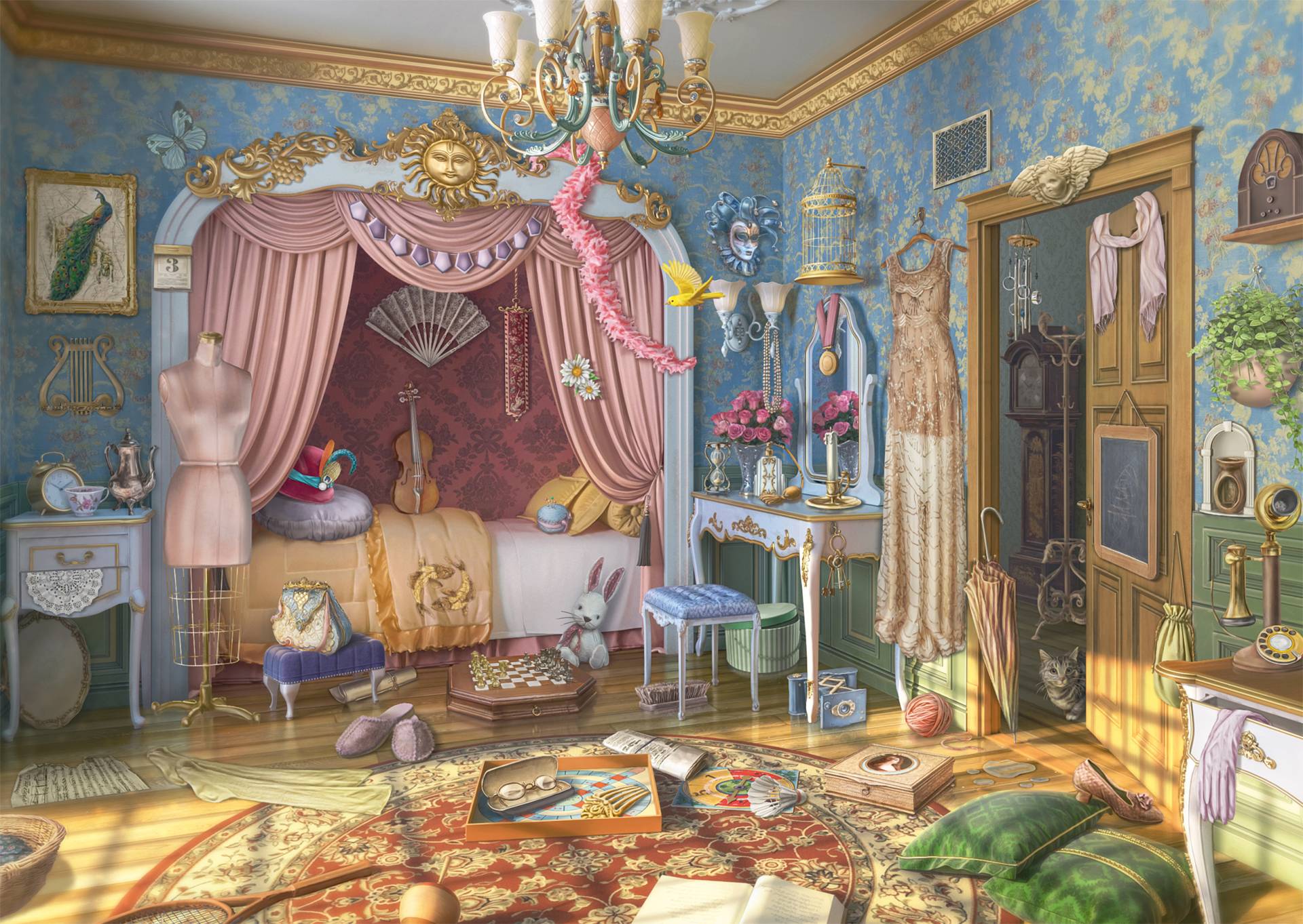 Schmidt Spiele Junes Schlafzimmer 1000 Teile Puzzle Schmidt-Spiele-59976 Schmidt Spiele Junes Schlafzimmer 1000 Teile Puzzle Schmidt-Spiele-59976 von Schmidt Spiele